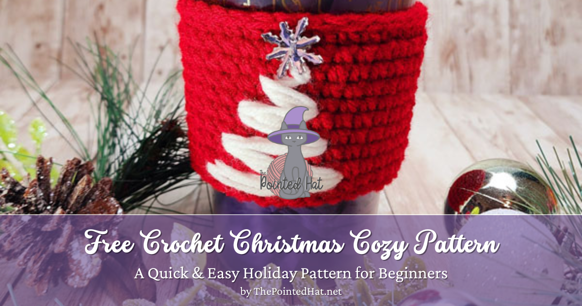 FREE Crochet Pattern: Christmas Tree Cozy